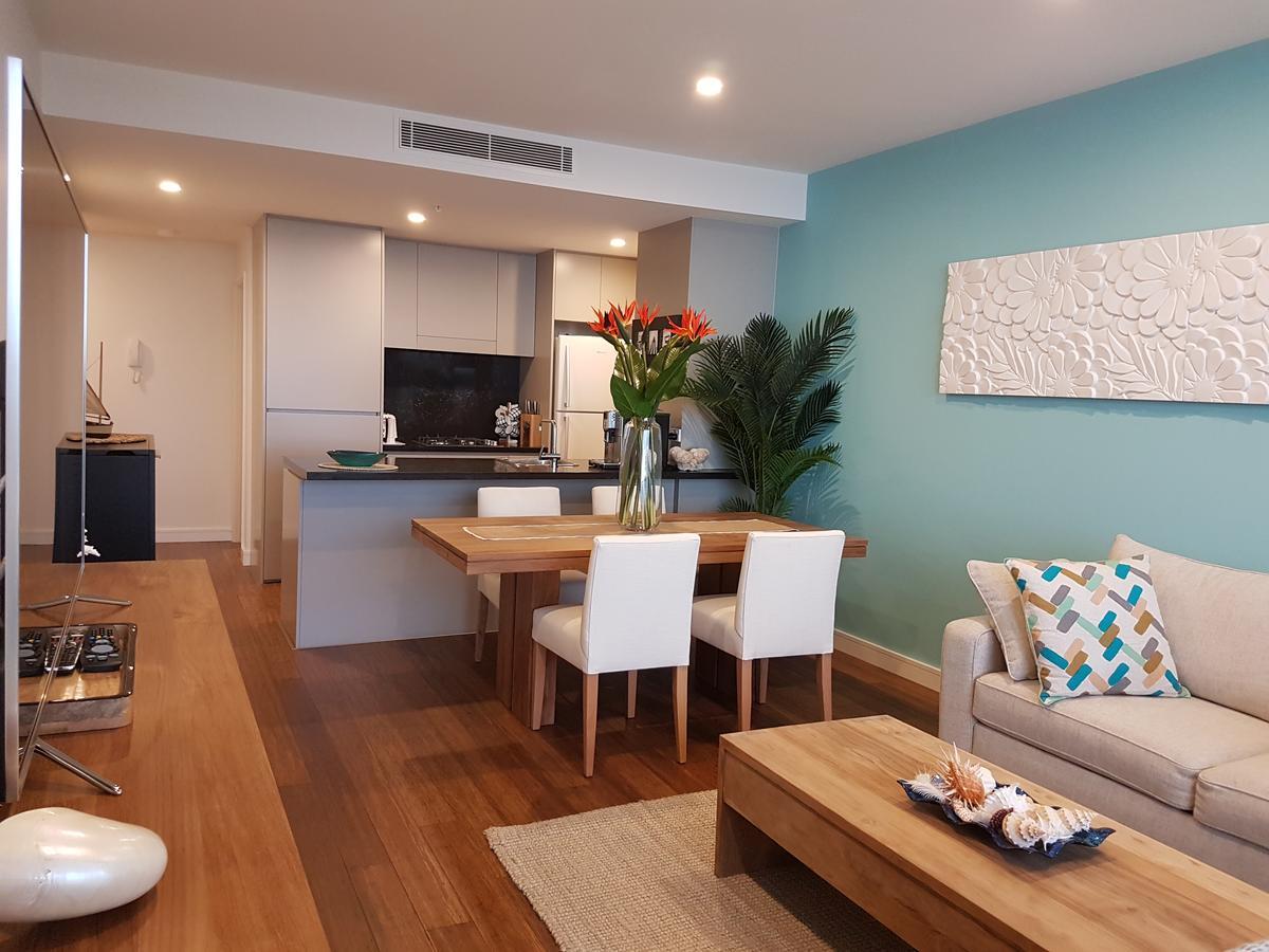 Arena Luxury Beachfront Apartment Newcastle Buitenkant foto